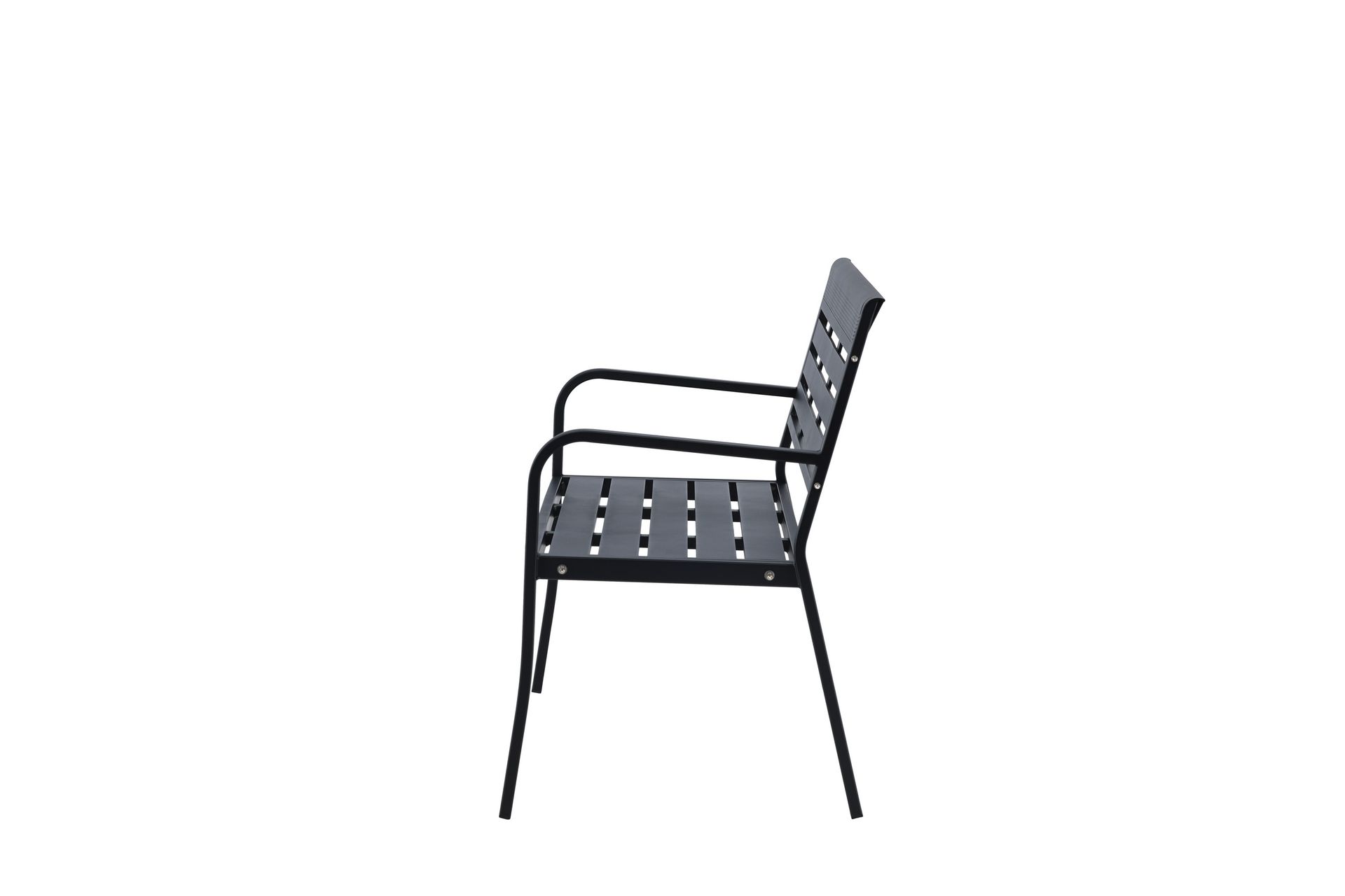 Elvas Utebenk - Svart - Hagem�øbler - Utesofa - Benker