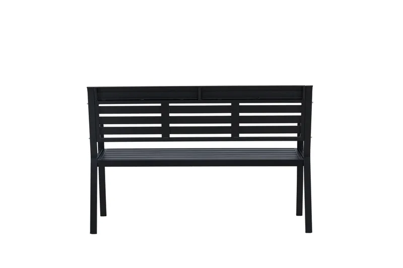 Elvas Utebenk - Svart - Hagemøbler - Utesofa - Benker
