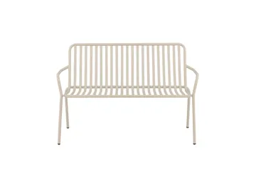 Peking Utebenk - Beige - Hagemøbler - Utesofa - Benker