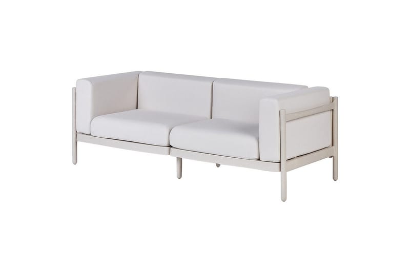 2-sitssoffa Beliani Ferretti Beige - Hagemøbler - Utesofa - Hagebenk & hagesofa