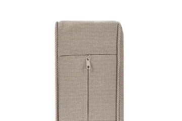 2-sitssoffa Beliani Trani Ljus trä/grått/beige Brown||Grey||Beige - Hagemøbler - Utesofa - Hagebenk & hagesofa