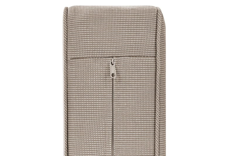 2-sitssoffa Beliani Trani Ljus trä/grått/beige Light wood||Grey||Beige - Hagemøbler - Utesofa - Hagebenk & hagesofa