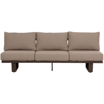 3-seters sofa Bear utendørs - Brun - Hagemøbler - Utesofa - Hagebenk & hagesofa
