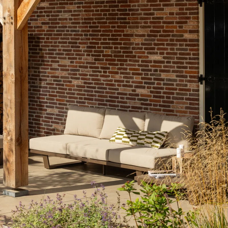 3-seters sofa Bear utendørs - Brun - Hagemøbler - Utesofa - Hagebenk & hagesofa