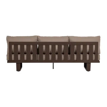 3-seters sofa Bear utendørs - Brun - Hagemøbler - Utesofa - Hagebenk & hagesofa