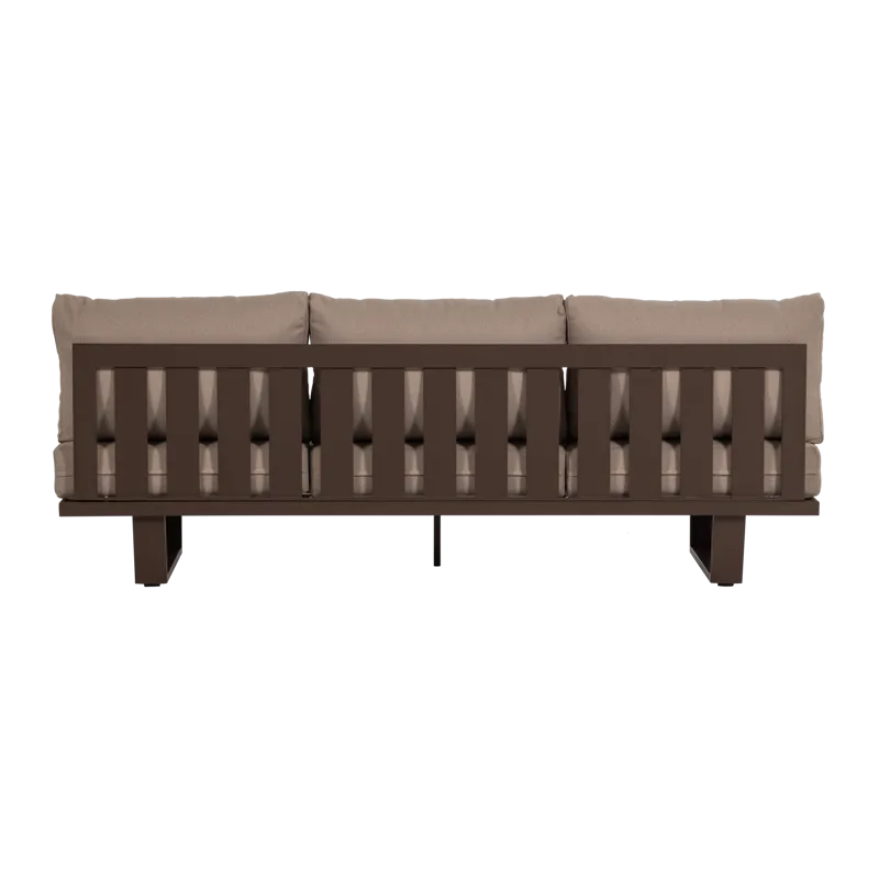 3-seters sofa Bear utendørs - Brun - Hagemøbler - Utesofa - Hagebenk & hagesofa