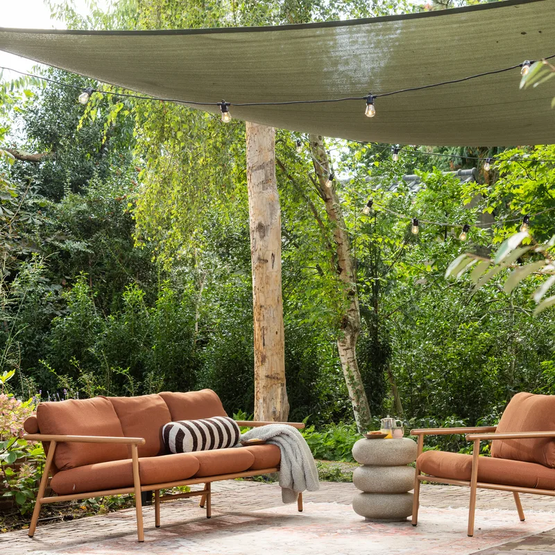 3-seters sofa Cavero utendørs - Terra - Hagemøbler - Utesofa