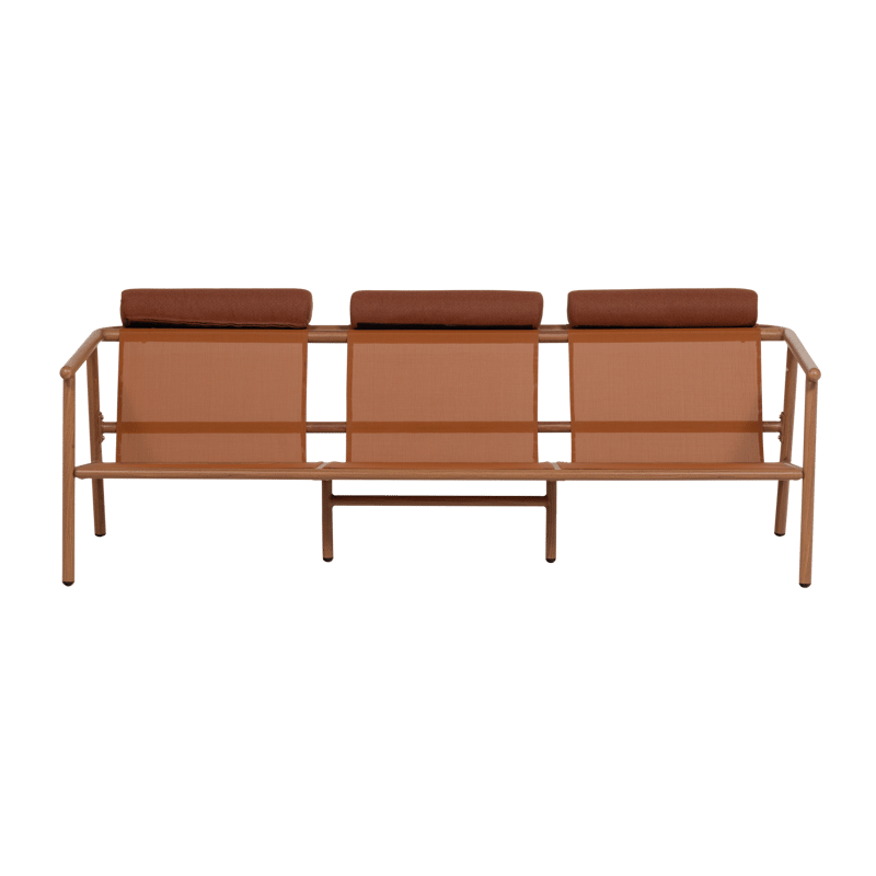 3-seters sofa Cavero utendørs - Terra - Hagemøbler - Utesofa