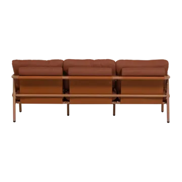 3-seters sofa Cavero utendørs - Terra - Hagemøbler - Utesofa