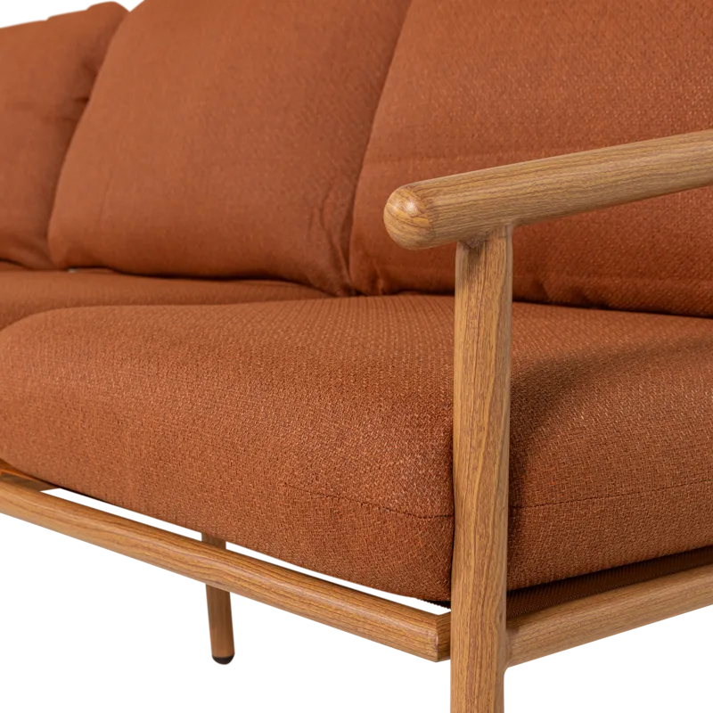 3-seters sofa Cavero utendørs - Terra - Hagemøbler - Utesofa