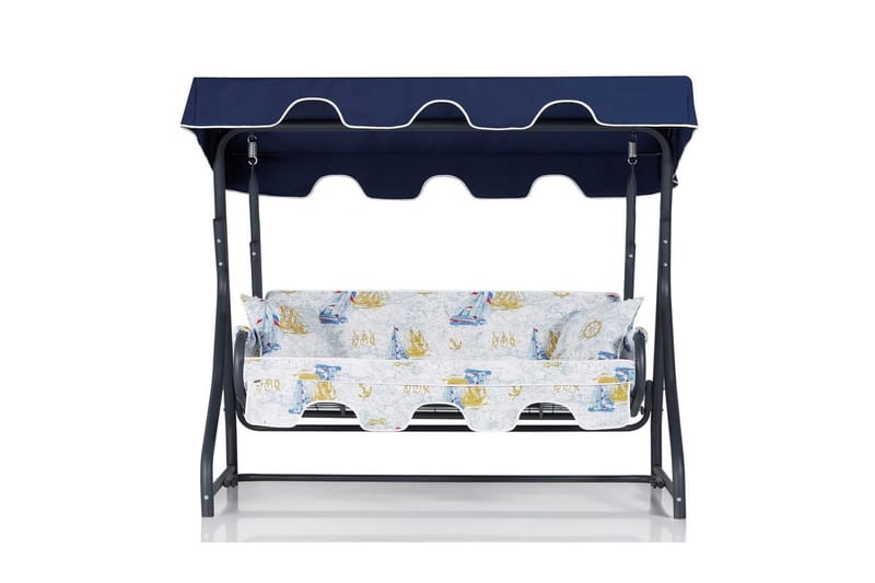 Bellan Utendørs Hengende Sofa 2 Seter - Multifarget - Hagemøbler - Utesofa - Hengesofa