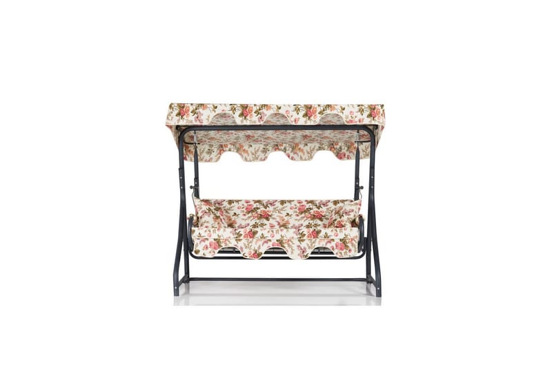 Bellan Utendørs Hengende Sofa 3 Seter - Multifarget - Hagemøbler - Utesofa - Hengesofa