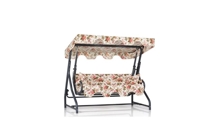 Bellan Utendørs Hengende Sofa 3 Seter - Multifarget - Hagemøbler - Utesofa - Hengesofa