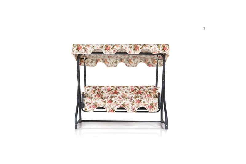 Bellan Utendørs Hengende Sofa 3 Seter - Multifarget - Hagemøbler - Utesofa - Hengesofa