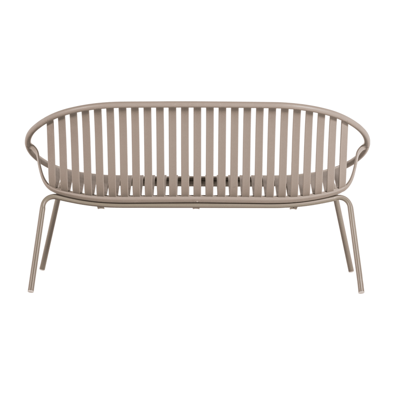 Benk Bruce 134 cm utendørs - Sand - Hagemøbler - Utesofa - Benker