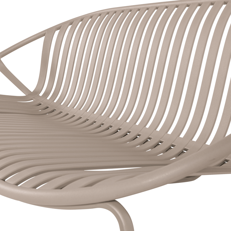 Benk Bruce 134 cm utendørs - Sand - Hagemøbler - Utesofa - Benker