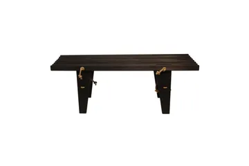 Benke EcoFurn Ecobenk 120 cm Furu Svart Oljet