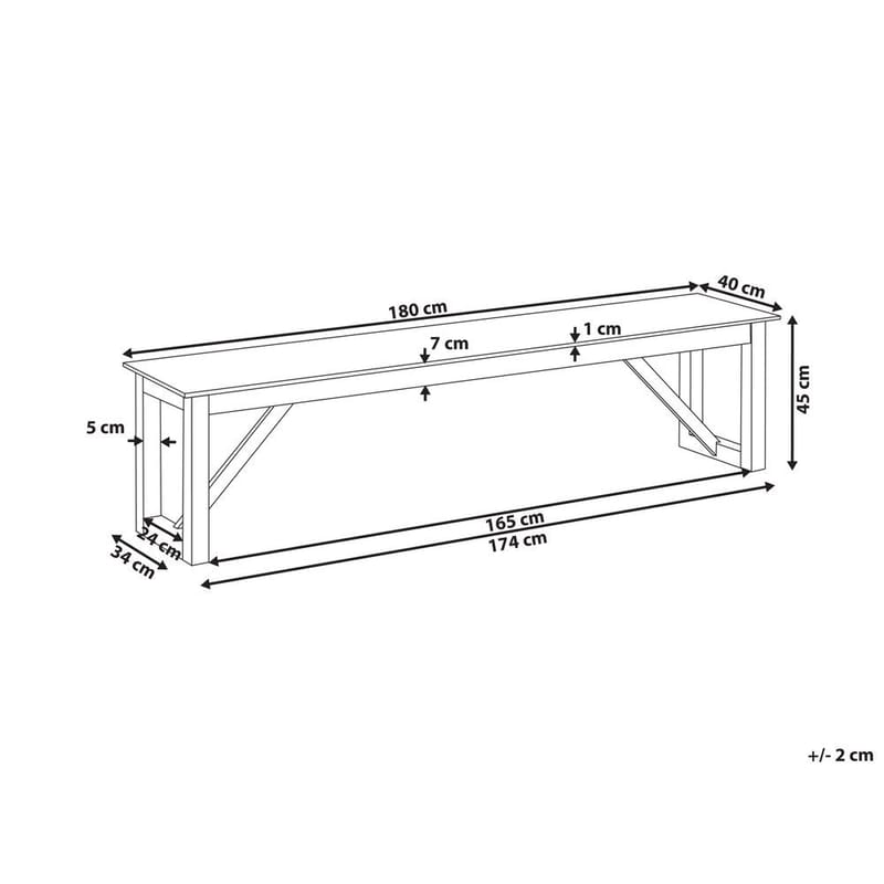 Benke Notteri - Hagemøbler - Utesofa - Benker