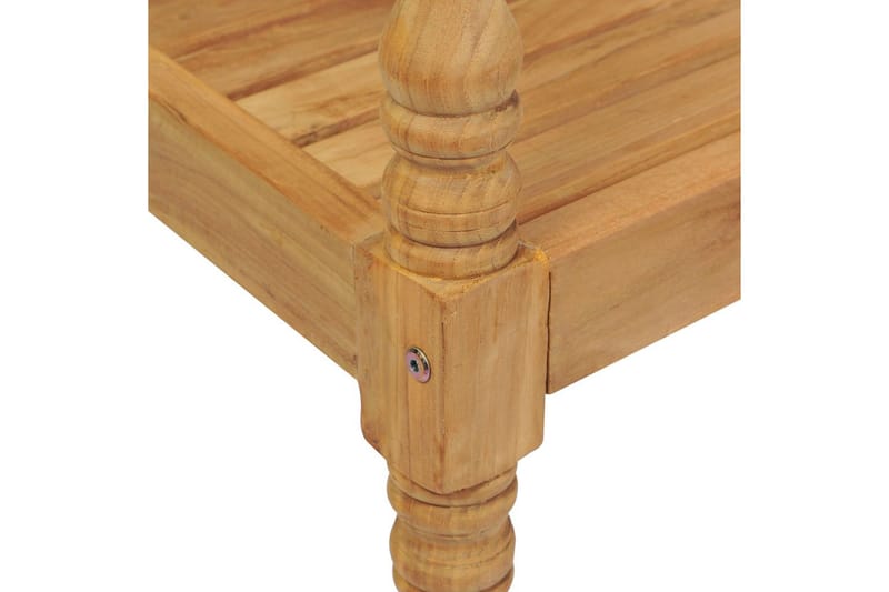 Bataviastoler 2 stk heltre teak - Teak - Benker