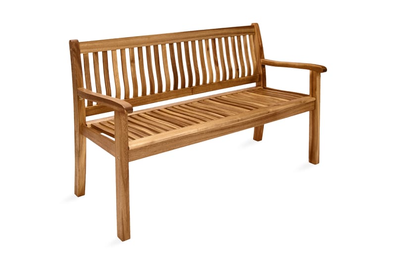 Benk FINLAY 150x61xH91cm Akasie - Hagemøbler - Utesofa - Benker