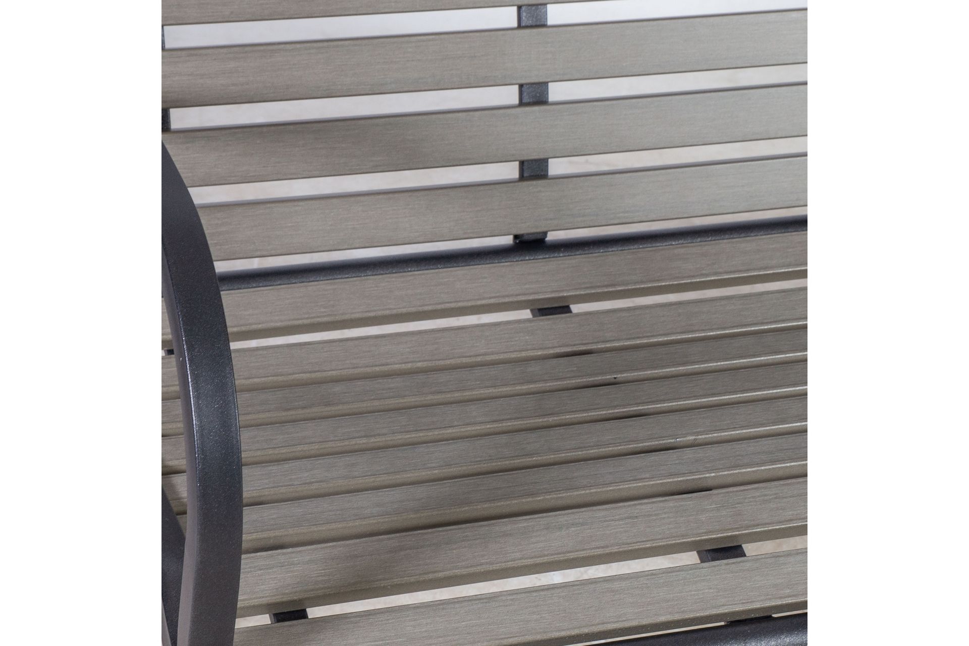 Benk VIOLA 120x59xH80cm grå - Hagemøbler - Utesofa - Benker