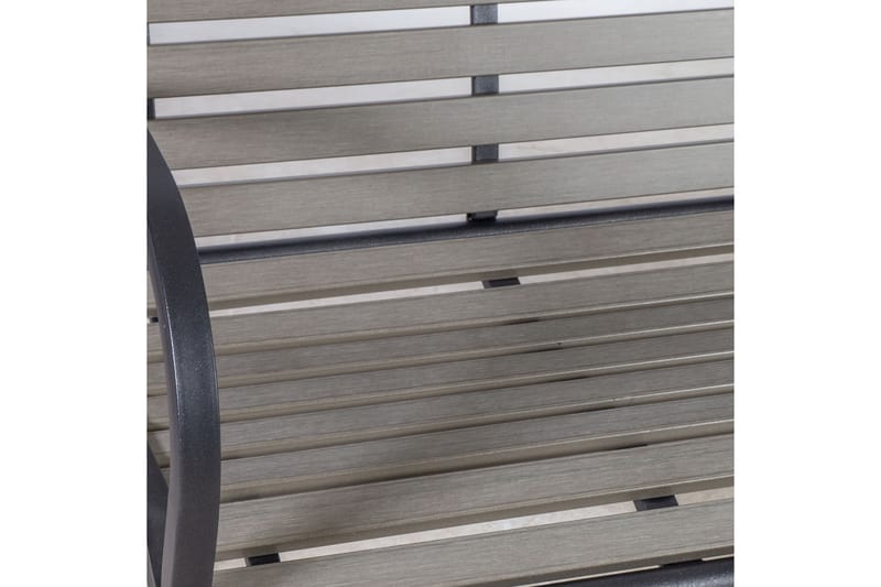 Benk VIOLA 120x59xH80cm grå - Hagemøbler - Utesofa - Benker