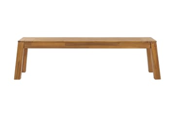 Coteto 3-seters Sittebenk 160 cm - Akasie - Hagemøbler - Utesofa - Benker