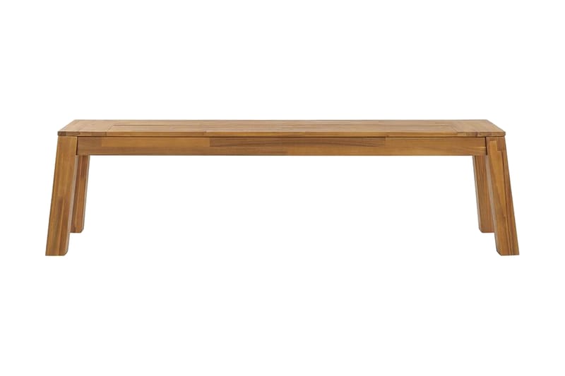 Coteto 3-seters Sittebenk 160 cm - Akasie - Hagemøbler - Utesofa - Benker