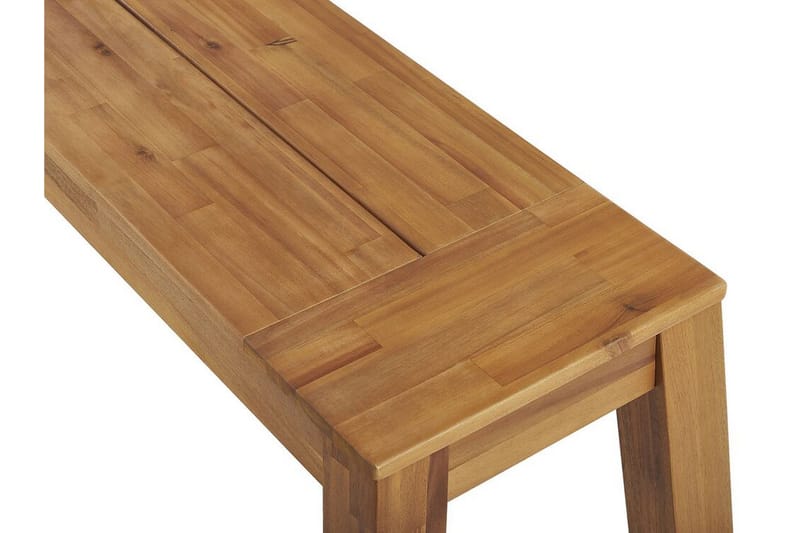 Coteto 3-seters Sittebenk 160 cm - Akasie - Hagemøbler - Utesofa - Benker