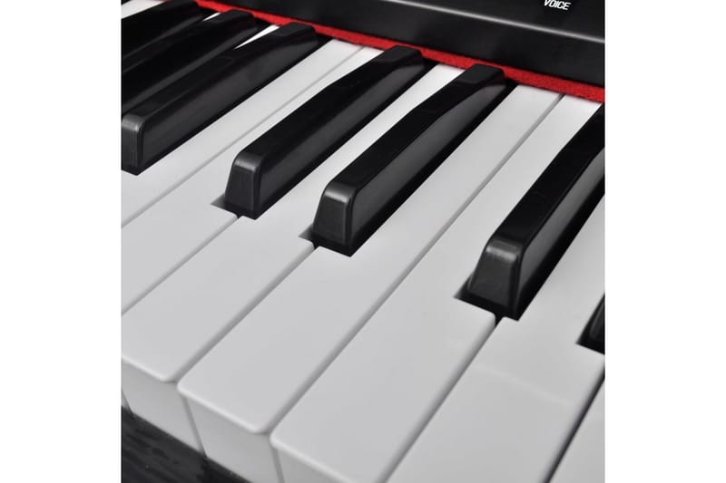 El-piano/digitalt piano med 88 taster og musikkstativ - Benker