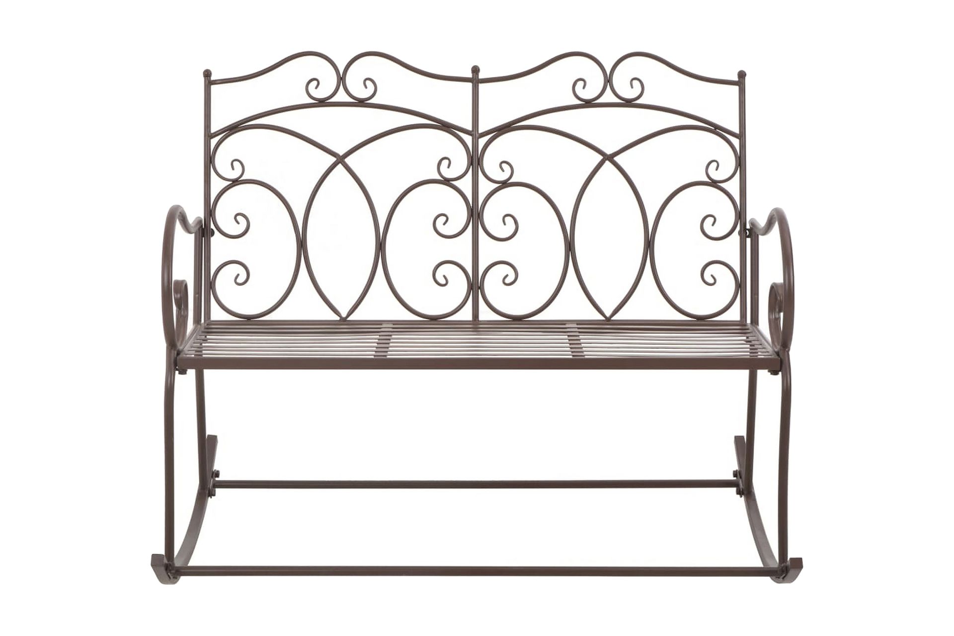 Hagebenk 104 cm jern antikk brun - Hagemøbler - Utesofa - Benker