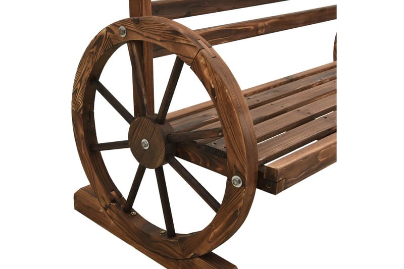Hagebenk 112 cm heltre gran - Brun - Hagemøbler - Utesofa - Benker