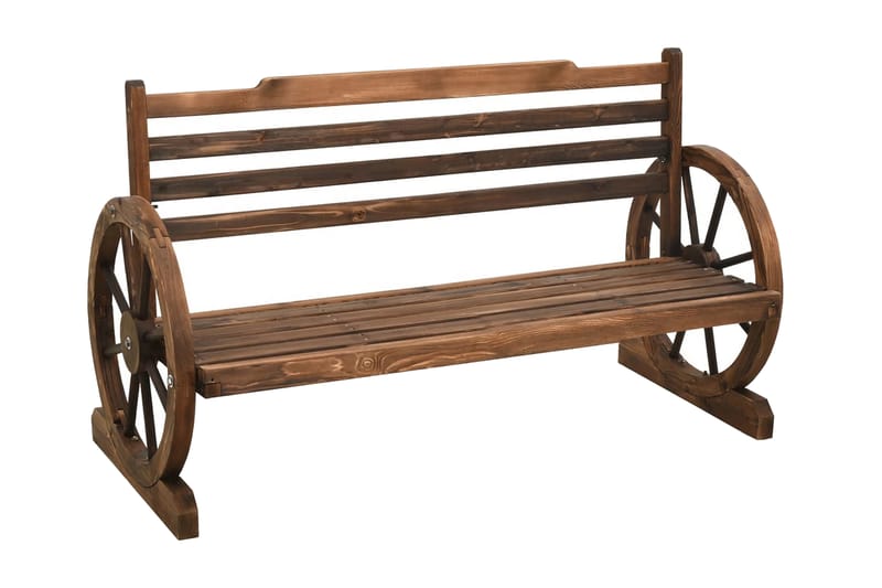 Hagebenk 112 cm heltre gran - Brun - Hagemøbler - Utesofa - Benker