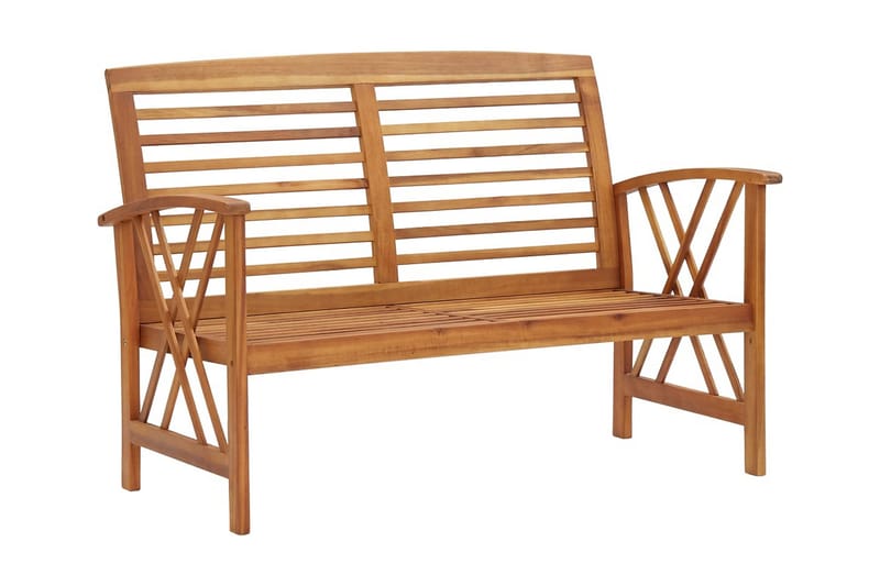 Hagebenk 119 cm heltre akasie - Brun - Hagemøbler - Utesofa - Benker
