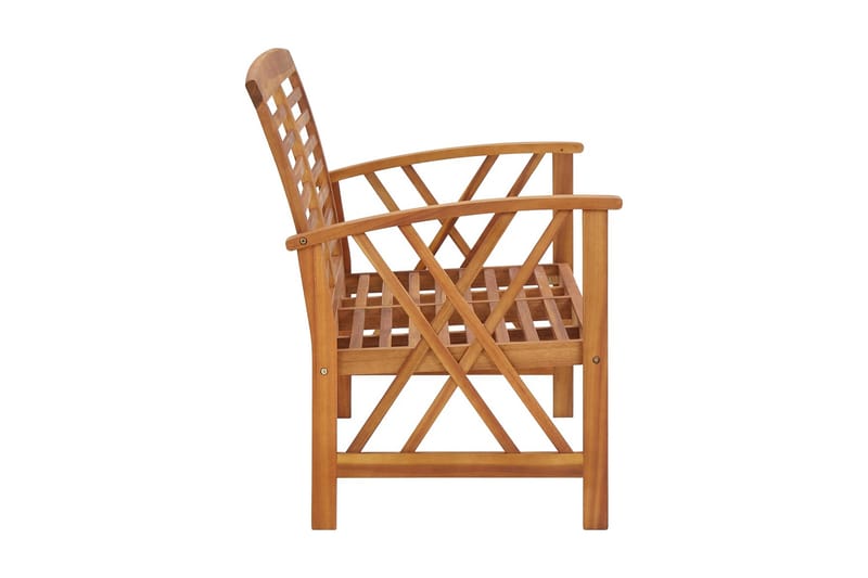 Hagebenk 119 cm heltre akasie - Brun - Hagemøbler - Utesofa - Benker