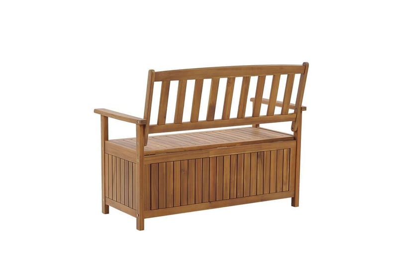 Hagebenk 120 cm akasietre terrakotta SOVANA - Tre/natur - Hagemøbler - Utesofa - Benker