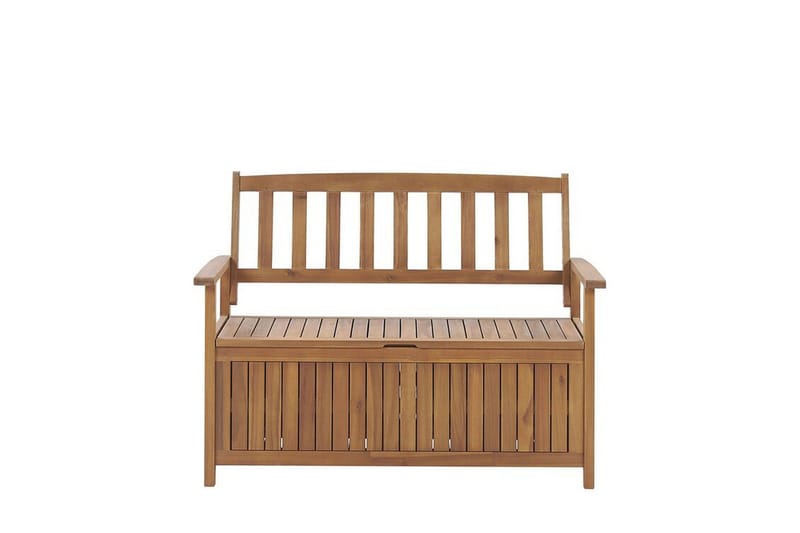 Hagebenk 120 cm akasietre terrakotta SOVANA - Tre/natur - Hagemøbler - Utesofa - Benker