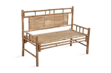 Hagebenk 120 cm bambus - Bambus - Hagemøbler - Utesofa - Benker