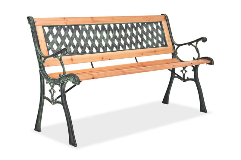 Hagebenk 122 cm tre - Tre/Smidd - Hagemøbler - Utesofa - Benker