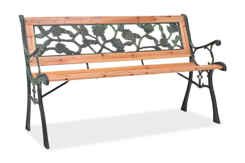 Hagebenk 122 cm tre - Tre/Smidd - Hagemøbler - Utesofa - Benker