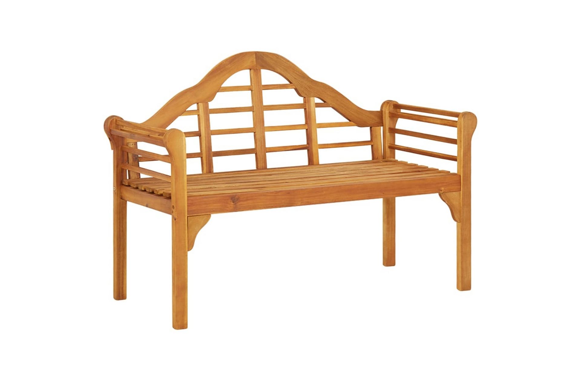 Hagebenk 125 cm heltre akasie - Brun - Hagemøbler - Utesofa - Benker