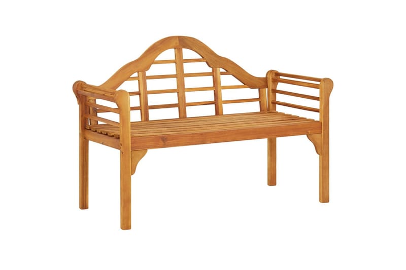 Hagebenk 125 cm heltre akasie - Brun - Hagemøbler - Utesofa - Benker