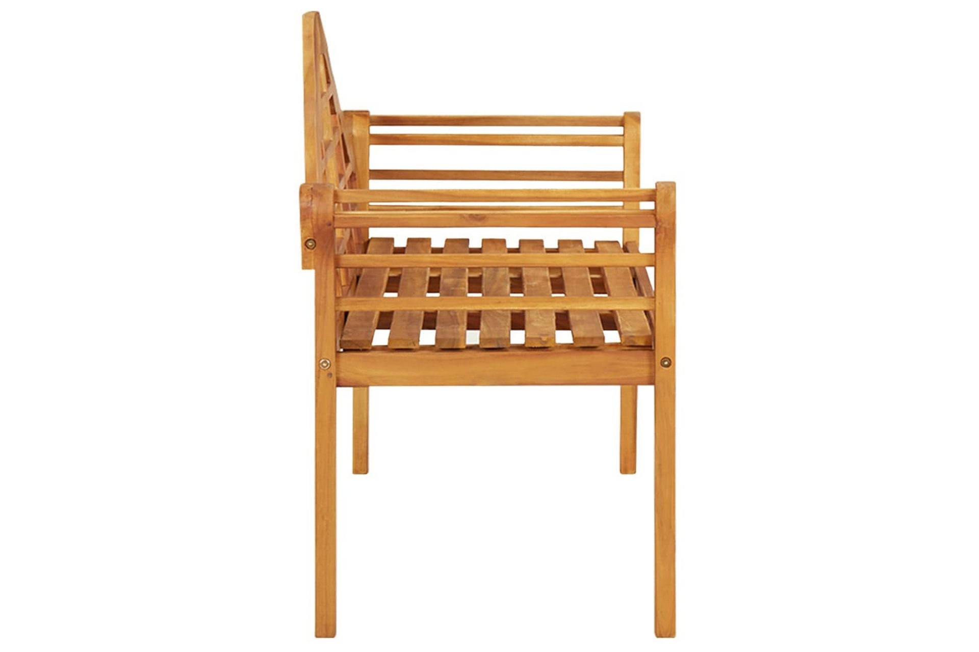 Hagebenk 125 cm heltre akasie - Brun - Hagemøbler - Utesofa - Benker