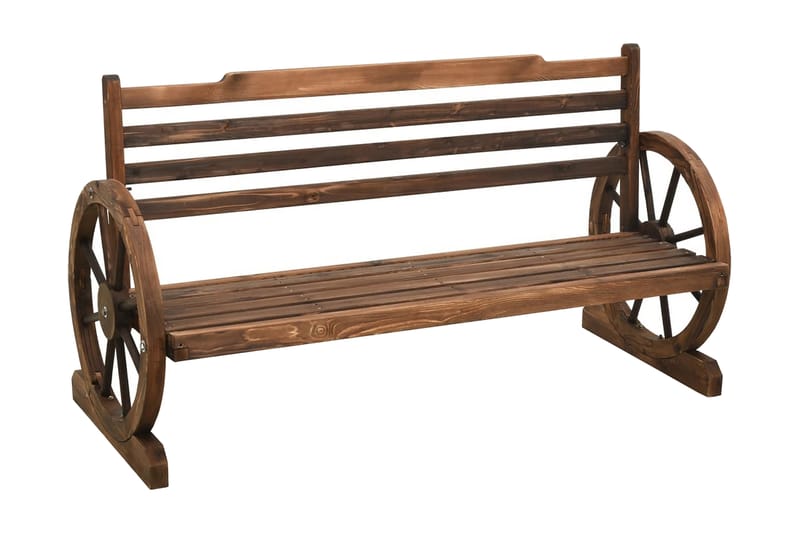 Hagebenk 142 cm heltre gran - Brun - Hagemøbler - Utesofa - Benker