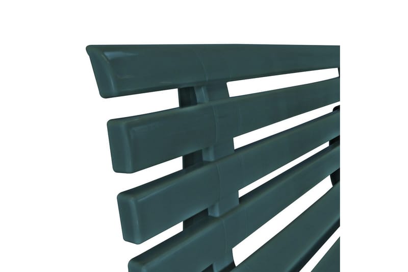 Hagebenk 145,5 cm plast grønn - Grønn - Hagemøbler - Utesofa - Benker