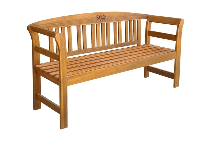 Hagebenk 157 cm heltre akasie - Akasie - Hagemøbler - Utesofa - Benker