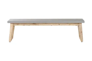 Hagebenk 160 cm grå ORIA - Grå - Hagemøbler - Utesofa - Benker