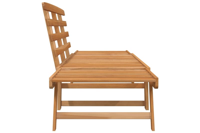 Hagebenk 2-i-2 190 cm heltre akasie - Brun - Hagemøbler - Utesofa - Benker