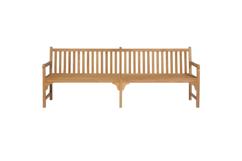 Hagebenk 228 cm heltre teak - Brun - Hagemøbler - Utesofa - Benker