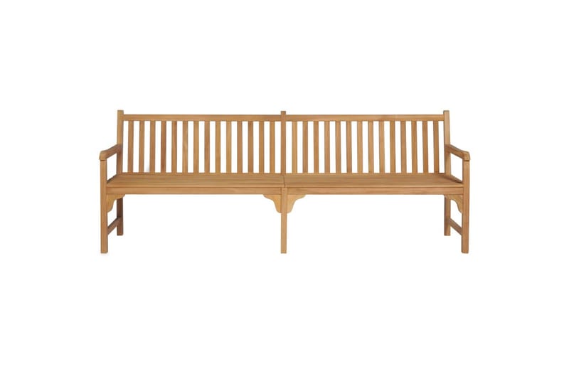 Hagebenk 228 cm heltre teak - Brun - Benker